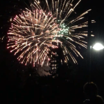 James Taylor concert fireworks