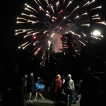 James Taylor concert fireworks